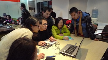collaboration with students at huazhong university in wuhan