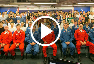 Royal Air Force (RAF) Red Arrows - Visit to HKU SPACE