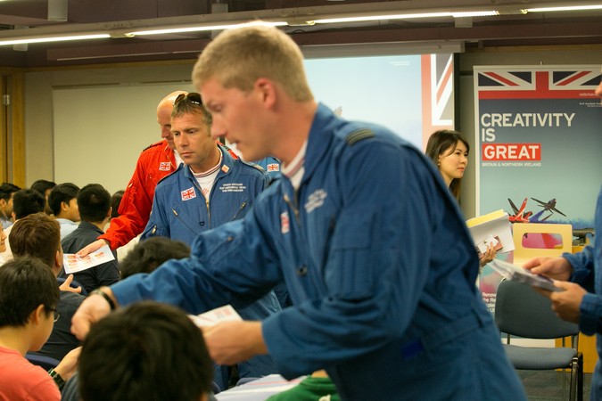 Royal Air Force (RAF) Red Arrows - Visit to HKU SPACE - photo 4