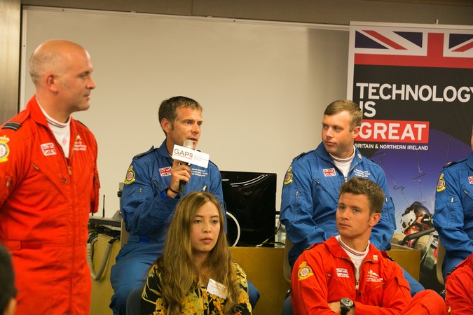 Royal Air Force (RAF) Red Arrows - Visit to HKU SPACE - photo 9