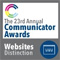 The 23th Annual Communicator Awards - Websites Distinction
