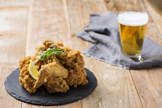 chicken and beer