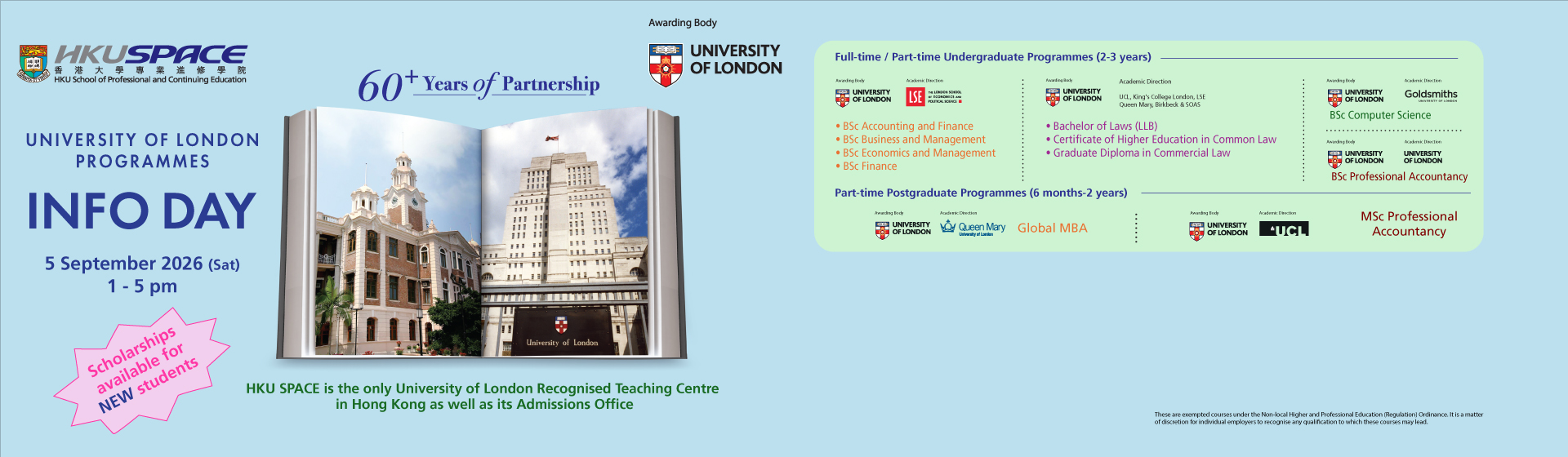 University of London Programmes One-on-One INFO Session 