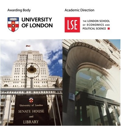 University of London Business Programmes - Academic Direction: The London School of Economics and Political Science (LSE) (BSc Accounting & Finance / BSc Banking & Finance / BSc Business & Management / BSc Economics & Management)