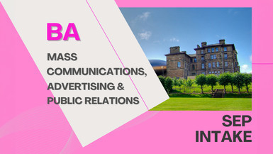 BA Mass Communications, Advertising & Public Relations