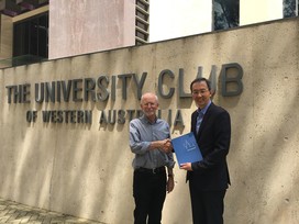 Professor Mark Beeson of UWA received Appointment of Visiting Scholar to Centennial College and HKU SPACE