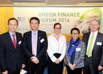 HKU SPACE Executive Academy (SEA) - Green Finance Forum 2016 