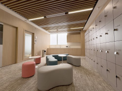 The Centre features six seminar rooms, a common area, and one computer room to support both face-to-face and distance learning.