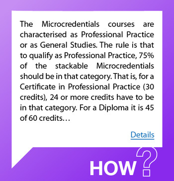 How to earn Microcredentials 