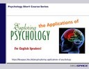 Exploring the Applications of Psychology