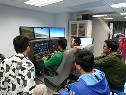 Flight simulation practice