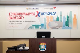 Edinburgh Napier University x HKU SPACE Open Evening and Networking Event