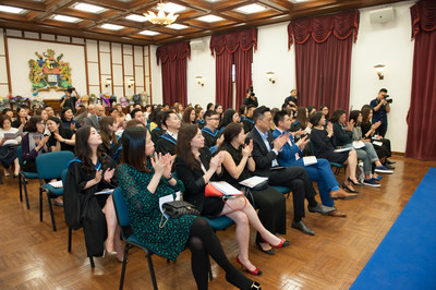 Guests and graduates in the Graduation Ceremony