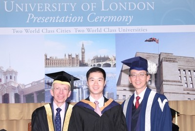 1st class LLB success for Jason Wong with HKU SPACE