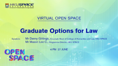 Virtual Open Space - Graduate Options for Law