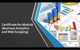 Certificate for Module (Business Analytics and Web Scraping)