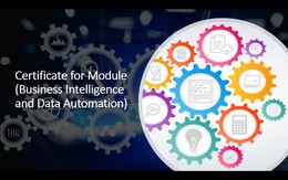 Certificate for Module (Business Intelligence and Data Automation)