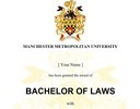 A British Bachelor of Laws degree