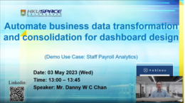 Automate business data transformation and consolidation for dashboard design (Demo Use Case: Staff Payroll Analytics)