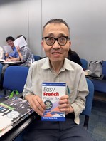 恭喜Man获得我们法语入门证书课程的杰出表现奖! Félicitations!