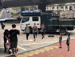 People in the street of Hong Kong  (2013-2015)