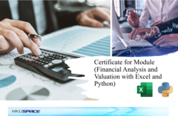 Certificate for Module (Financial Analysis and Valuation with Excel and Python)