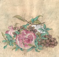 臨宋吉祥多子圖 紙本 24cm x 25.8cm 2013年