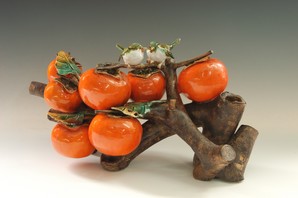 何大鈞導師作品: 此情常在-八柿